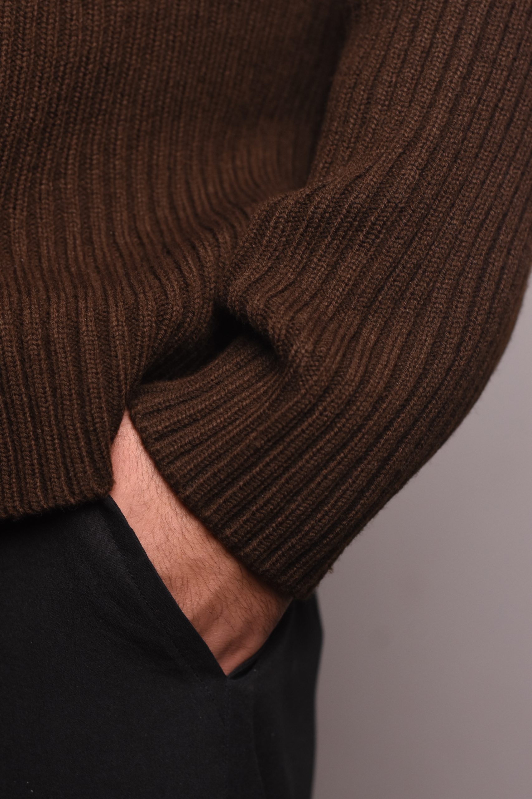 Brown Oversized Jumper - Image 4